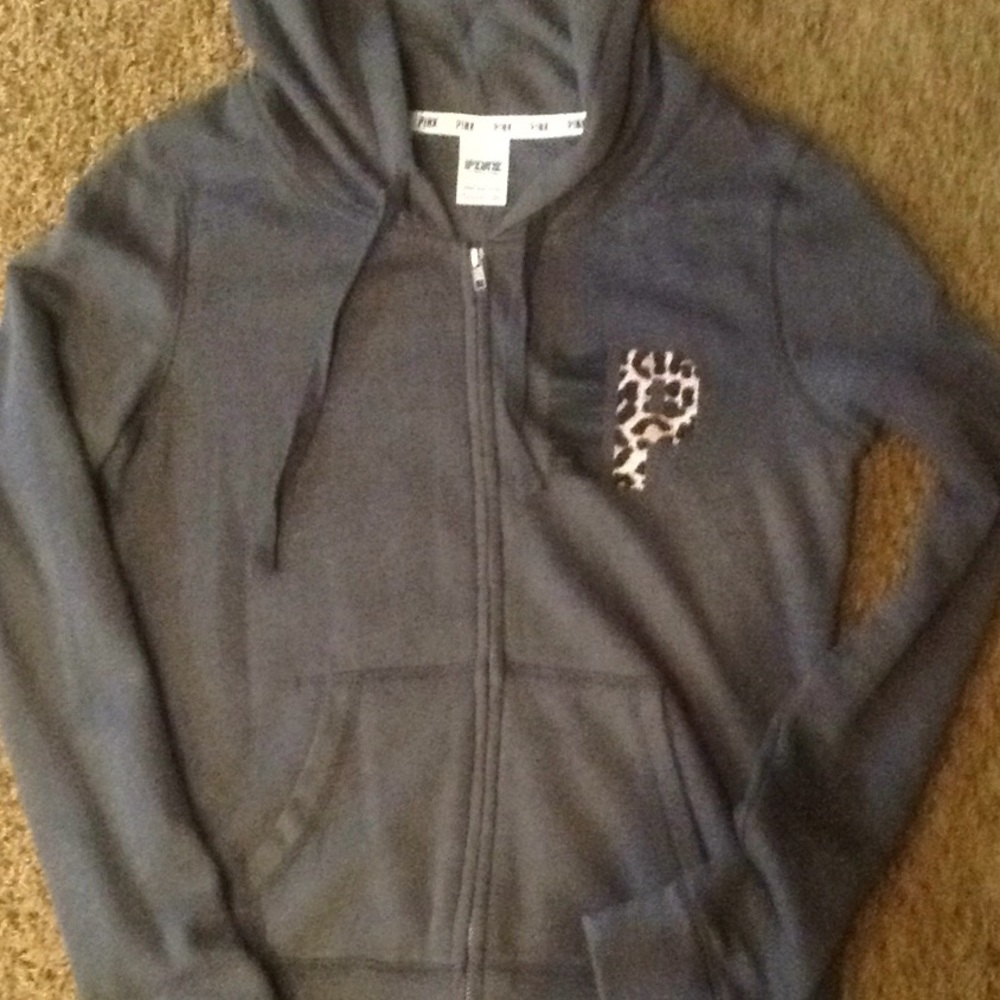 Victoria Secrets Pink zip sweatshirt